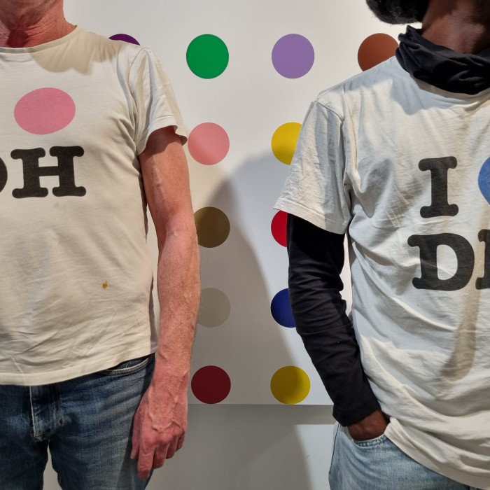 DH Ausstellung &bull; Hirogwan Ngila & Pete Kilkenny &bull; MoMA Lemon Artists, pondering the possibilities of an Exhibition with DH, "The Physical Impossibility of an Exhibition with DH in the Mind of PK"